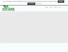 Tablet Screenshot of e-hrana.com